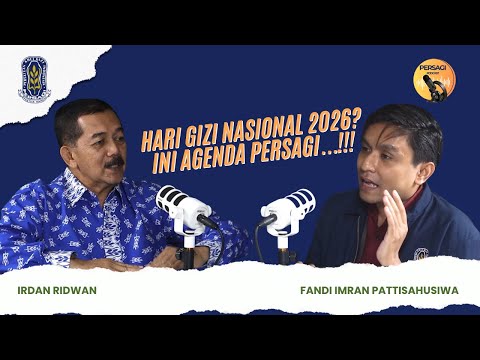 Hari Gizi Nasional 2026?? Ini Agenda PERSAGI Provinsi Sulawesi Barat!!! | PERSAGI Provinsi Sulawesi Barat PODCAST Eps. 16